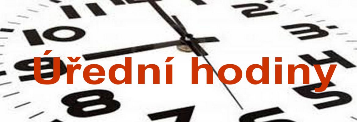 Úřední hodiny o prázdninách