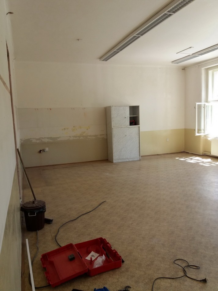 Přestavba a modernizace odborné učebny